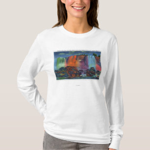 Gå till grottan av vind på natten t shirt