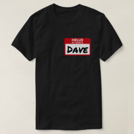Gå till Halloween som Dave T Shirt