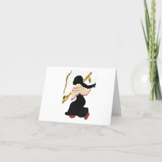 Gå till hälsningskortet Väg Tack Kort