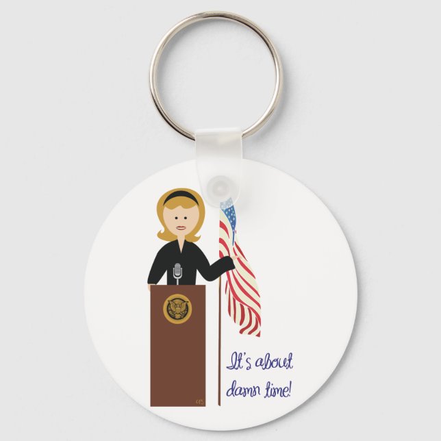 Gå till Hillary Keychain Nyckelring (Framsida)