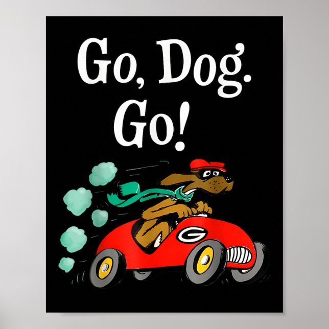 Gå till Hund Go Costume Poster (Framsidan)