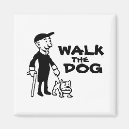 Gå till hund magnet