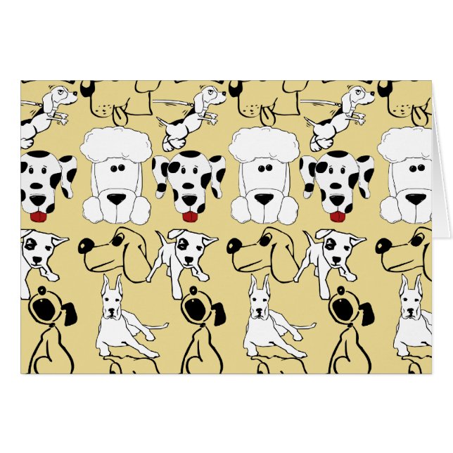 Gå till Hundar Djurälskares Vet Hund Gifts OBS Kort (Framsidan Horizontal)