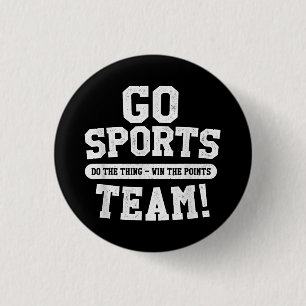 Gå till idrottsgruppen! Funny sport Knapp
