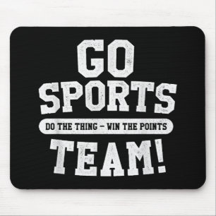 Gå till idrottsgruppen! Funny sport Musmatta