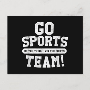 Gå till idrottsgruppen! Funny sport Tilläggskort