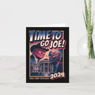 Gå till Joe Funny Pro Trump 2024 Kort