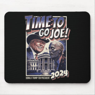 Gå till Joe Funny Pro Trump& Zombie Biden 2024 Musmatta