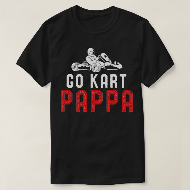 Gå till Kart Pappa Mechanic Sponsor Counselor Mana T Shirt (Design framsida)