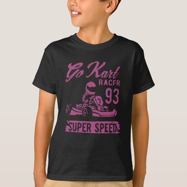 Gå till Kart T Shirt (Framsida)