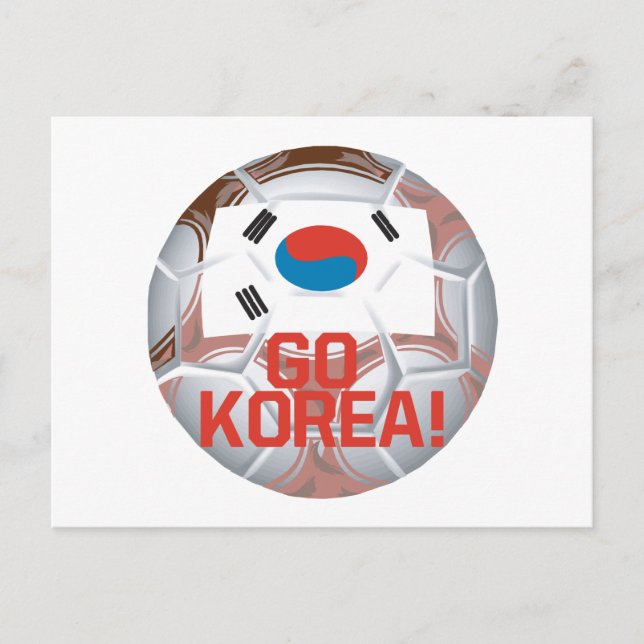 Gå till Korea Vykort (Framsida)