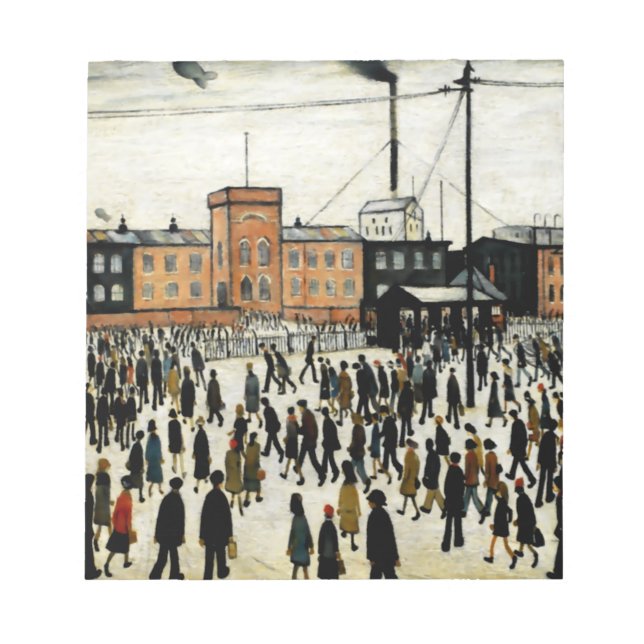 Gå till L.S Lowry-jobb Anteckningsblock (Framsida)