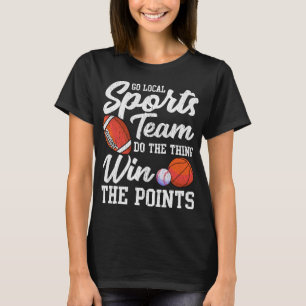 Gå till Local Sports Team Lung Sportfantast Sarca T Shirt