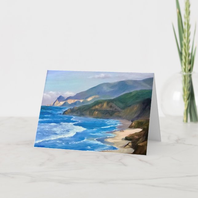 Gå till mitt Hundar på Djävulen Slide Greeting Car Kort (Framsida)