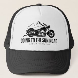Gå till motorcykeln i motorvägen Sol Montana Keps