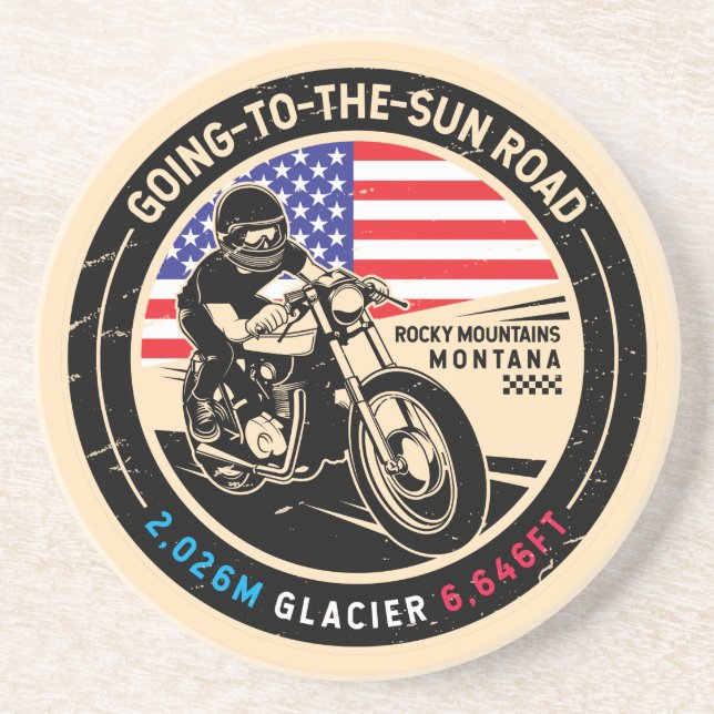 Gå till motorcykeln Sol Road Montana Underlägg (Framsidan)