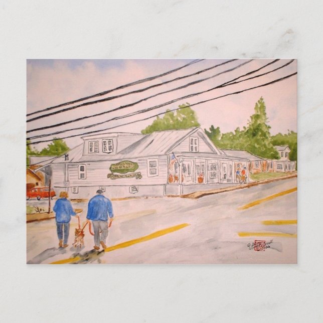 Gå till mrs Wards Merchantile Vykort (Framsida)