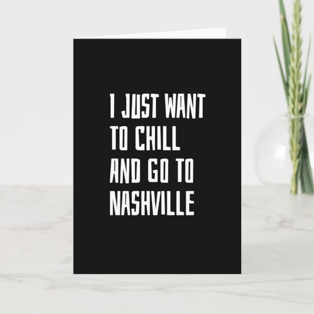 Gå till Nashville Kort (Framsida)