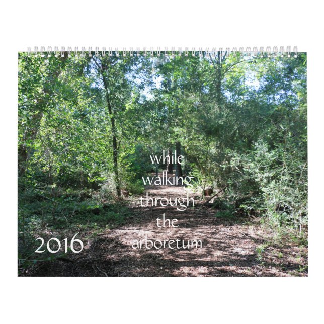 gå till och med arboretumen, naturkalender kalender (Omslag)