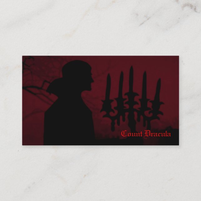 Gå till och med byvisitkorten visitkort (Framsida)