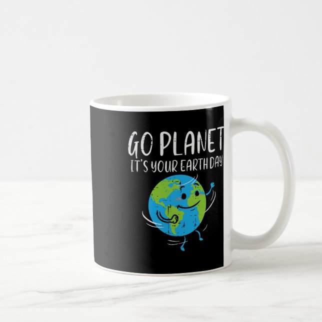 Gå till planeten med din miljödag-Manar Kaffemugg (Höger)