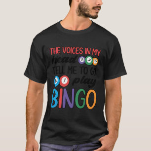 Gå till Play Bingo Player Bingo Bingo Enthusiast T Shirt