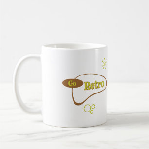 Gå till Retro MidCentury Modern Kaffemugg
