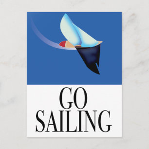Gå till segling vykort