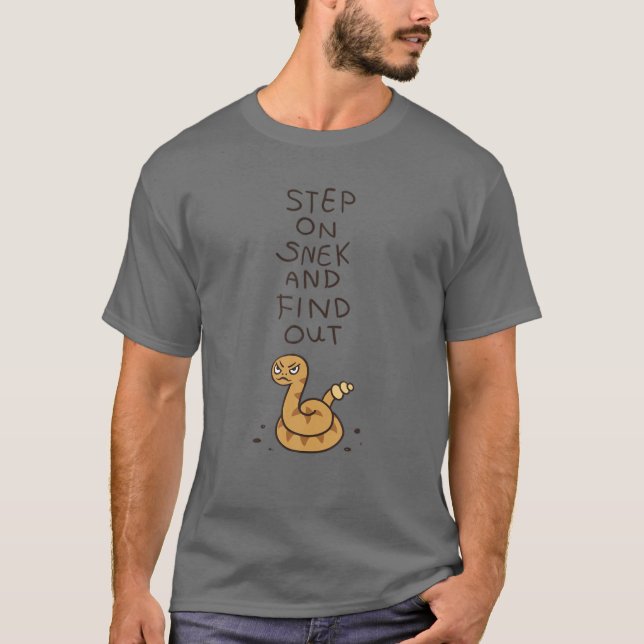 Gå till Snek och ta reda på T Shirt (Framsida)