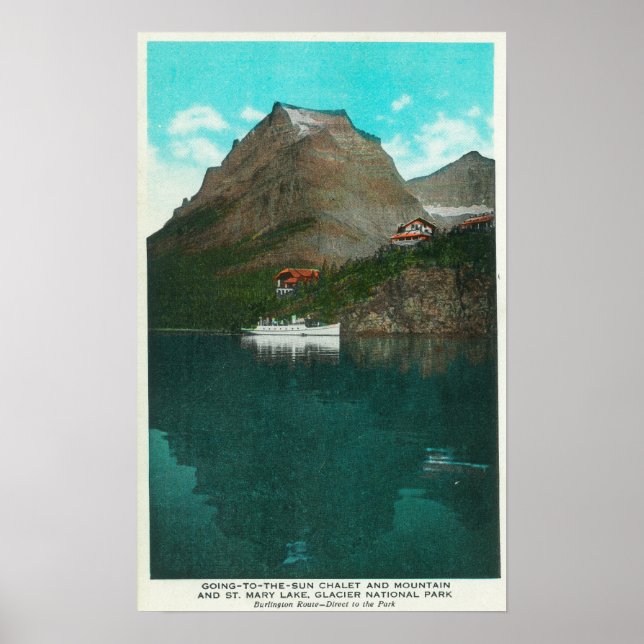 Gå till Sol Chalet-vyn Poster (Framsidan)
