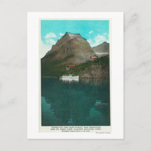 Gå till Sol Chalet-vyn Vykort