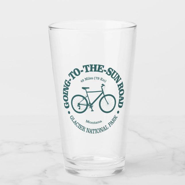 Gå till Sol (cykling) Glaskopp (Framsida)
