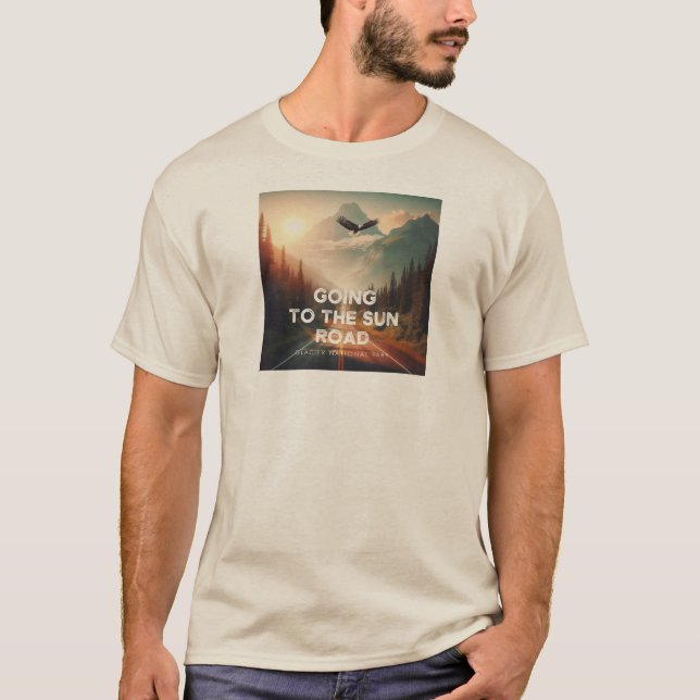 Gå till Sol Road Montana Eagle T Shirt (Framsida)