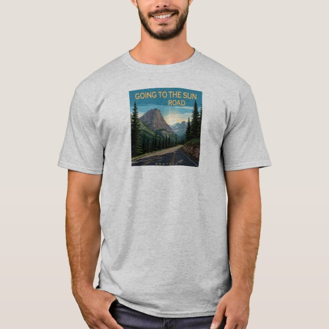 Gå till Sol Road Montana Ligcape T Shirt (Framsida)