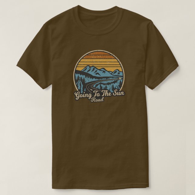 Gå till Sol Road Montana Retro T Shirt (Design framsida)