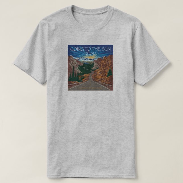 Gå till Sol Road Montana Vista T Shirt (Design framsida)