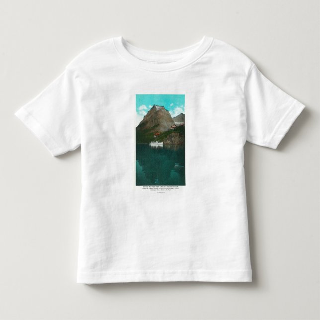 Gå-Till--Solen chaleten beskådar Tee Shirt (Framsida)