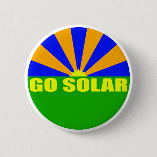Gå till solenergi (Grönt Soluppgång, knapp) Knapp