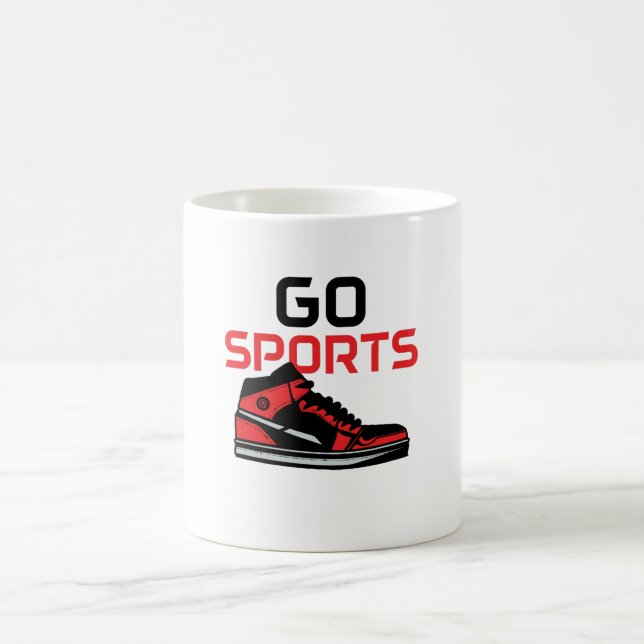 Gå till sport kaffemugg (Center)