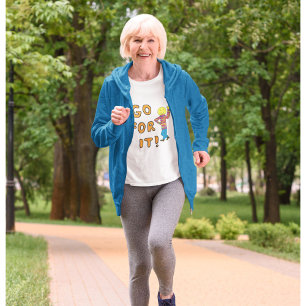 Gå till T-Shirt Motivational-talesättet: motivera