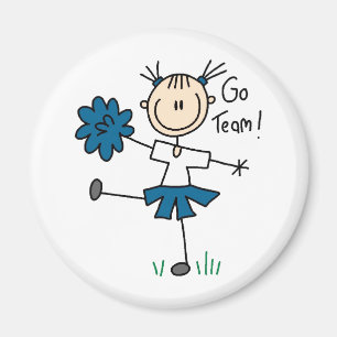 Gå till Team Blue Cheerwriter Magnet
