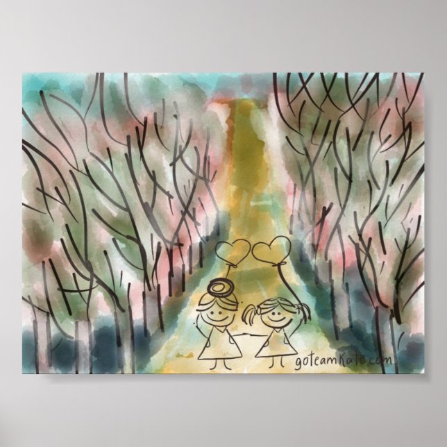 Gå till Team Kate Artwork Poster (Framsidan)