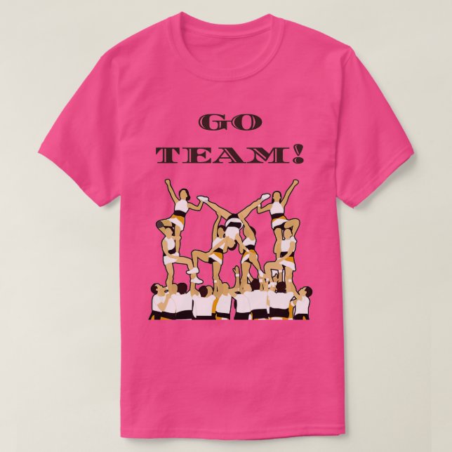 Gå till team t shirt (Design framsida)