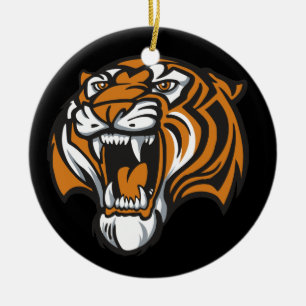Gå till Tiger Julgransprydnad Keramik