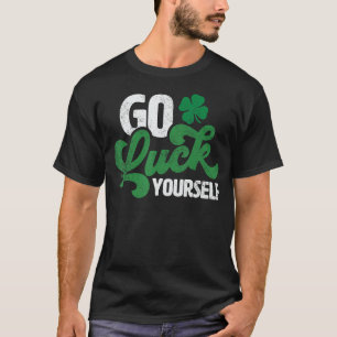 Gå till Tur Yourself Funny St Patrick Day Gift T Shirt