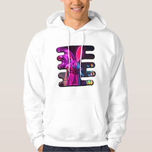 Gå till Urban med Neon Kash Rabbit Hoodie