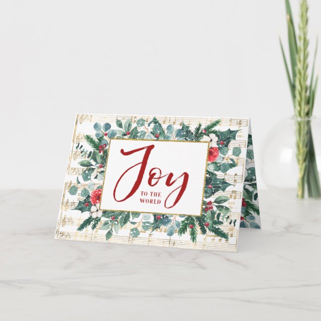 Gå till världsåret i granskningsfotot helgkort (Framsida)