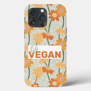Gå till vegan! Söt återmuterade blommor från 1970-