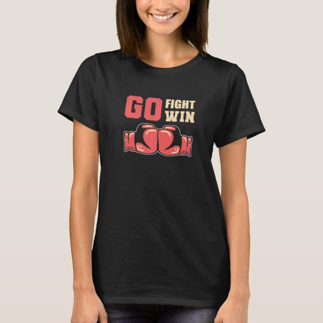 Gå till Win Boxer eller Idrottsman Premium T Shirt (Framsida)