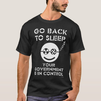 Gå tillbaka att sova t-shirt